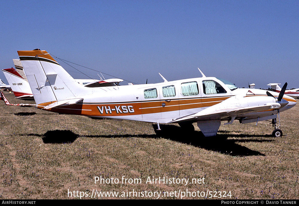 Aircraft Photo of VH-KSG | Beech 58 Baron | AirHistory.net #52324