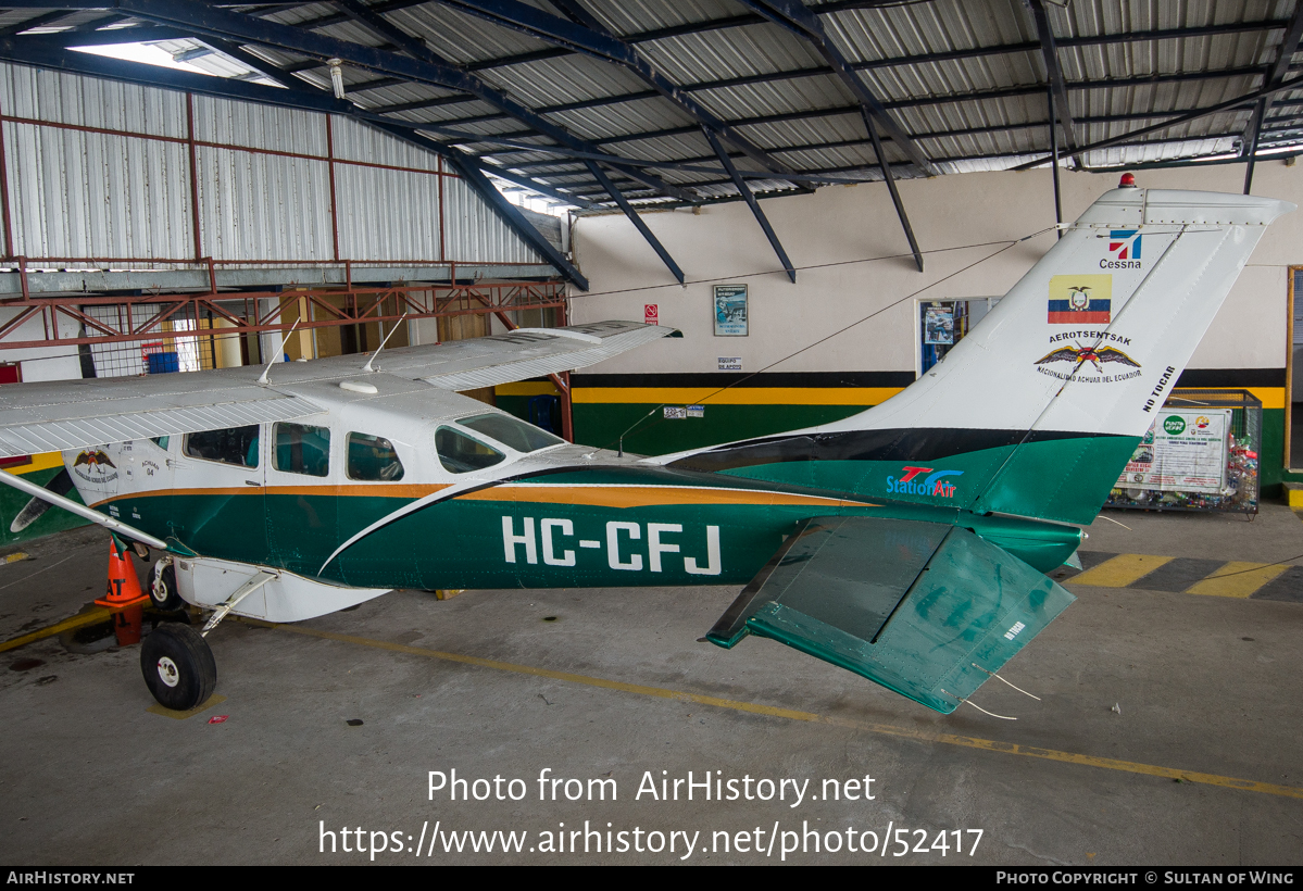 Aircraft Photo of HC-CFJ | Cessna U206F Stationair | Aerotsentsak - Nacionalidad Achuar del Ecuador | AirHistory.net #52417