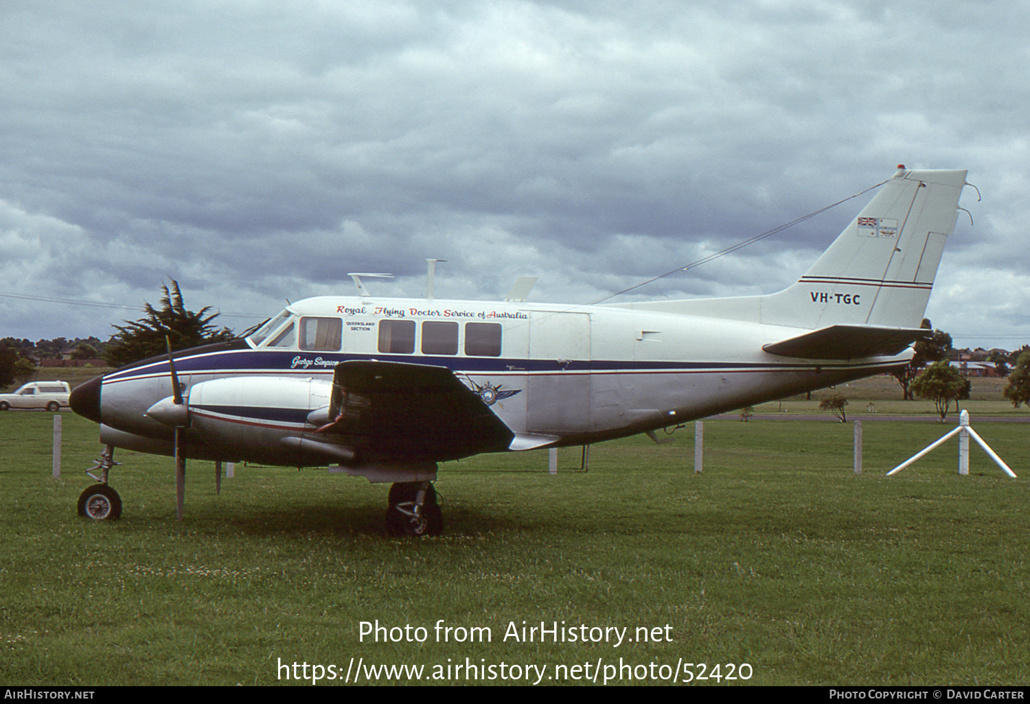 Aircraft Photo of VH-TGC | Beech 65-A80 Queen Air | Royal Flying Doctor Service - RFDS | AirHistory.net #52420