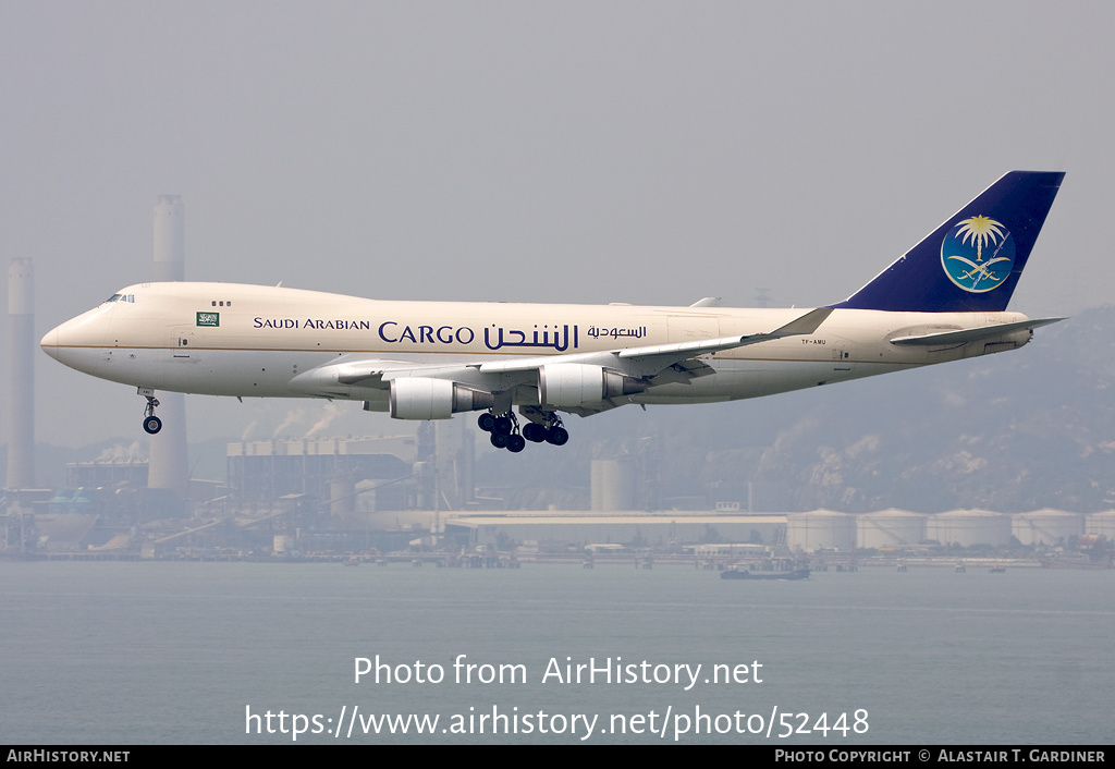 Aircraft Photo of TF-AMU | Boeing 747-48EF/SCD | Saudi Arabian Airlines Cargo | AirHistory.net #52448