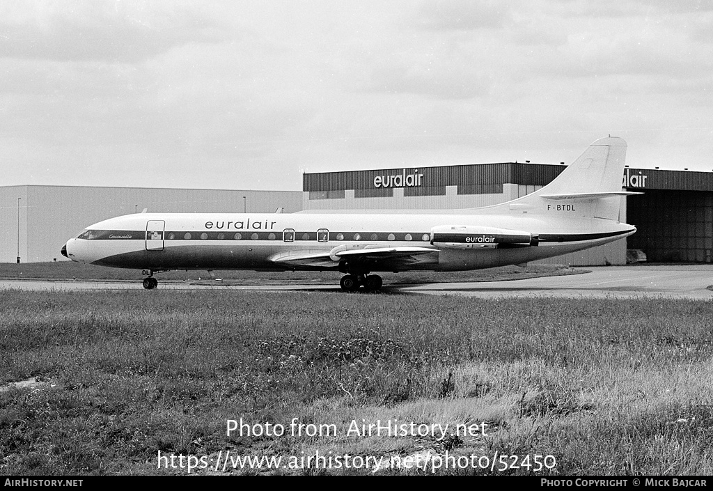 Aircraft Photo of F-BTDL | Sud SE-210 Caravelle VI-R | Euralair | AirHistory.net #52450