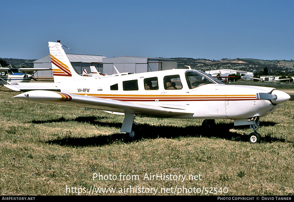 Aircraft Photo of VH-RFW | Piper PA-32R-300 Cherokee Lance | AirHistory.net #52540
