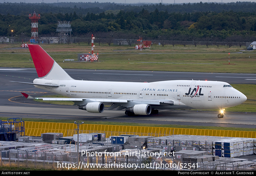 Aircraft Photo of JA8079 | Boeing 747-446 | Japan Airlines - JAL | AirHistory.net #52541