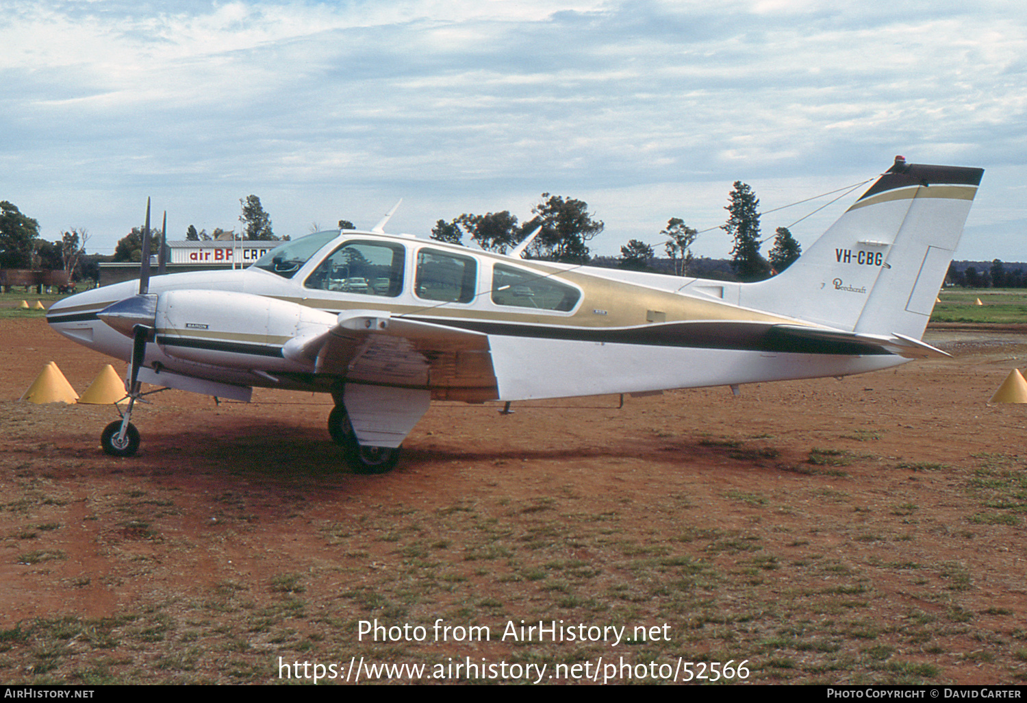 Aircraft Photo of VH-CBG | Beech B55 Baron (95-B55) | AirHistory.net #52566