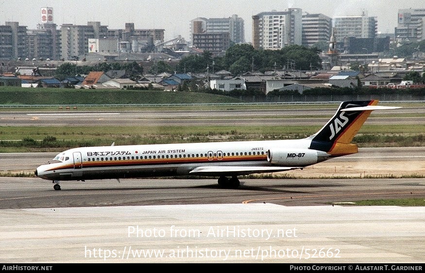 Aircraft Photo of JA8372 | McDonnell Douglas MD-87 (DC-9-87) | Japan Air System - JAS | AirHistory.net #52662