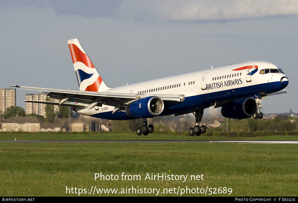 Aircraft Photo of G-CPES | Boeing 757-236 | British Airways | AirHistory.net #52689