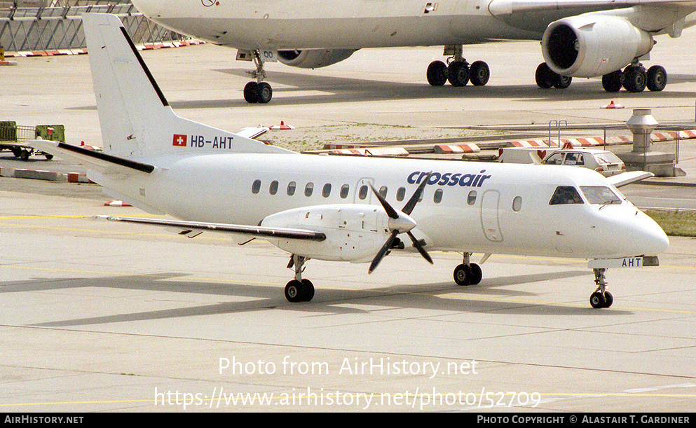 Aircraft Photo of HB-AHT | Saab 340A | Crossair | AirHistory.net #52709