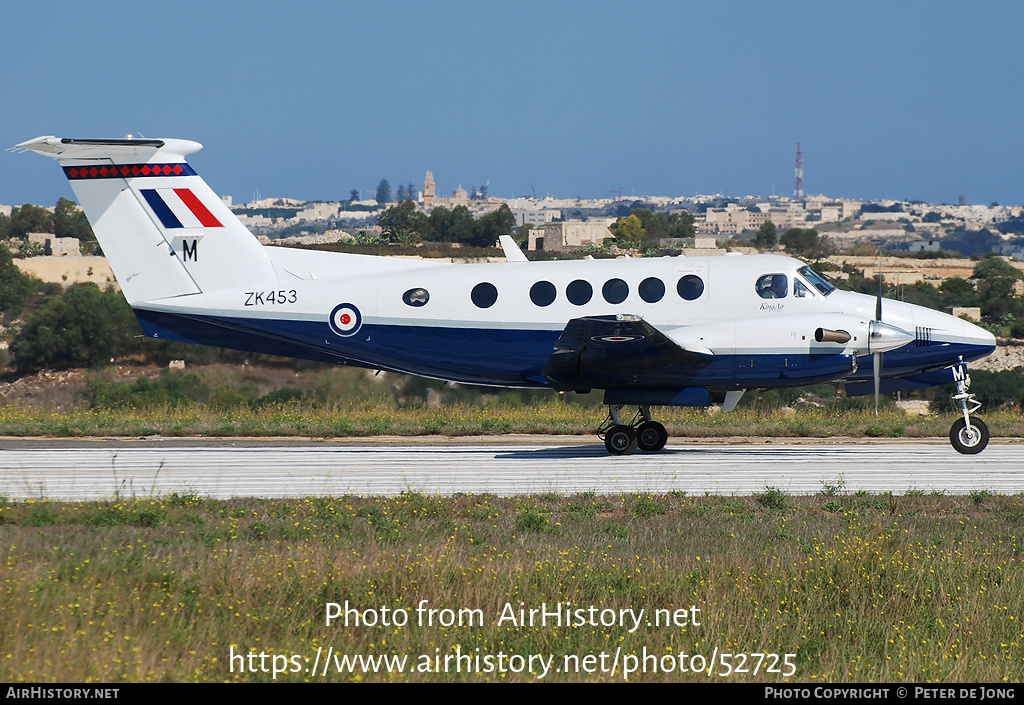 Aircraft Photo of ZK453 | Raytheon B200 King Air | UK - Air Force | AirHistory.net #52725