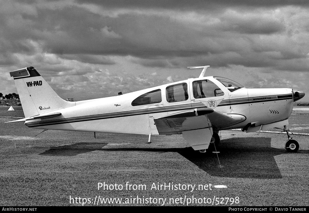 Aircraft Photo of VH-PAD | Beech E33 Bonanza | AirHistory.net #52798