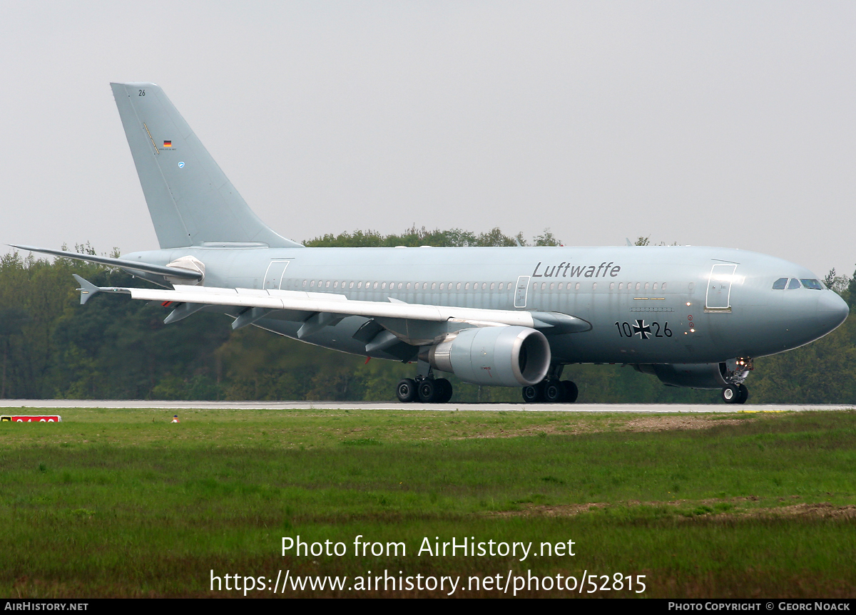 Aircraft Photo of 1026 | Airbus A310-304 | Germany - Air Force | AirHistory.net #52815