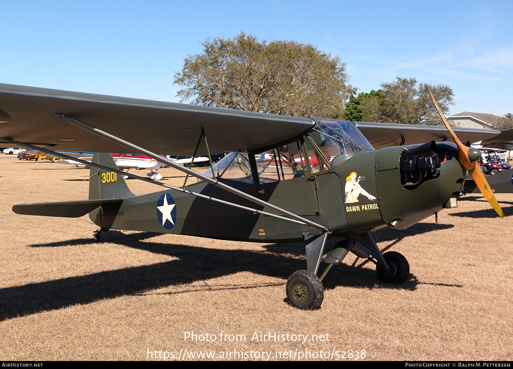 Aircraft Photo of N50290 / 43-001 | Taylorcraft DCO-65 | USA - Air Force | AirHistory.net #52838