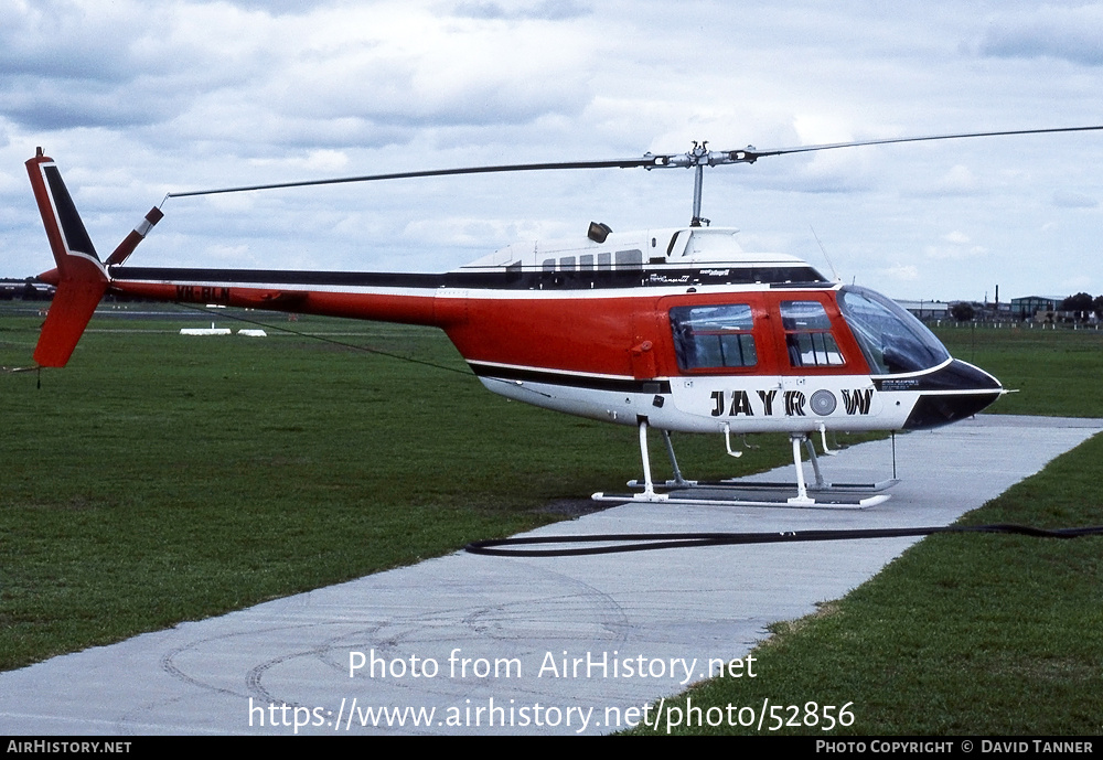 Aircraft Photo of VH-BLN | Bell 206B-3 JetRanger III | Jayrow Helicopters | AirHistory.net #52856