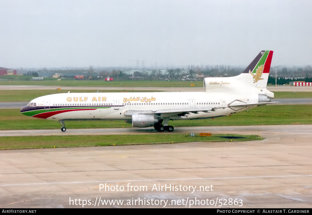 Aircraft Photo of A4O-TY | Lockheed L-1011-385-1-15 TriStar 200 | Gulf Air | AirHistory.net #52863