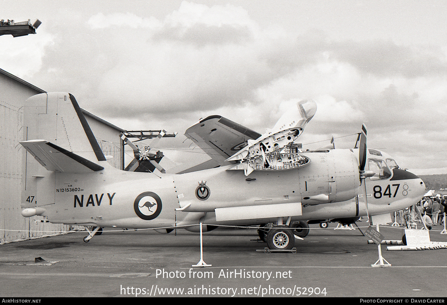 Aircraft Photo of N12-153602 | Grumman S-2E Tracker | Australia - Navy | AirHistory.net #52904