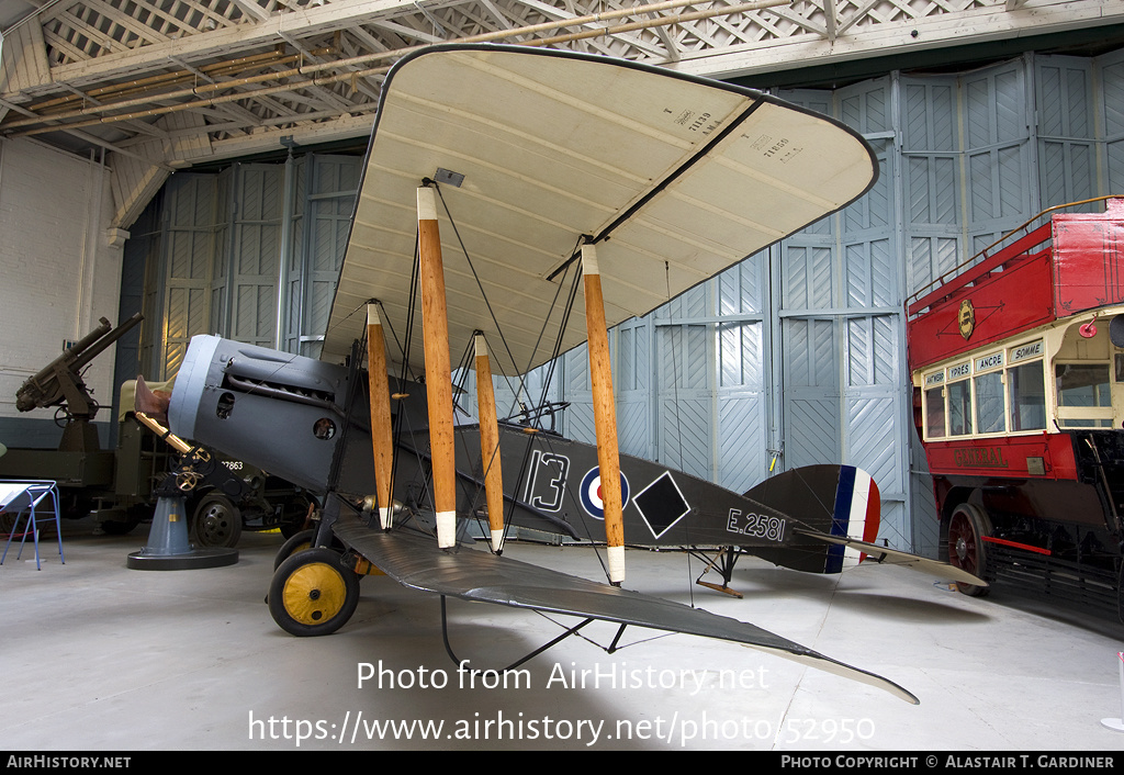 Aircraft Photo of E2581 | Bristol F.2B Fighter | UK - Air Force | AirHistory.net #52950