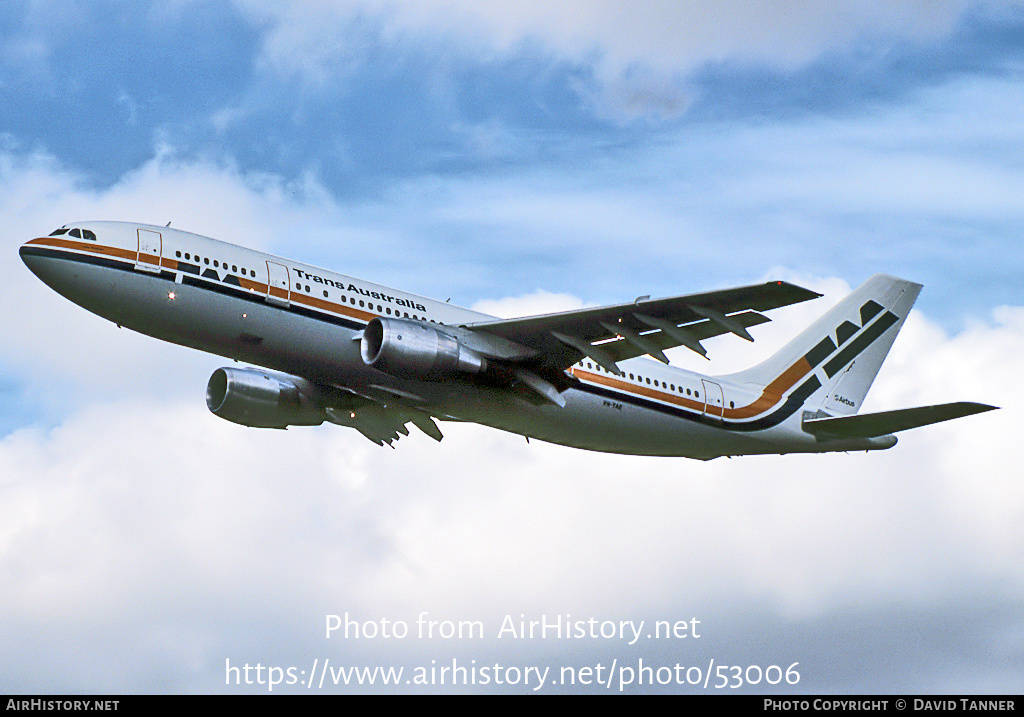 Aircraft Photo of VH-TAE | Airbus A300B4-203 | Trans-Australia Airlines - TAA | AirHistory.net #53006