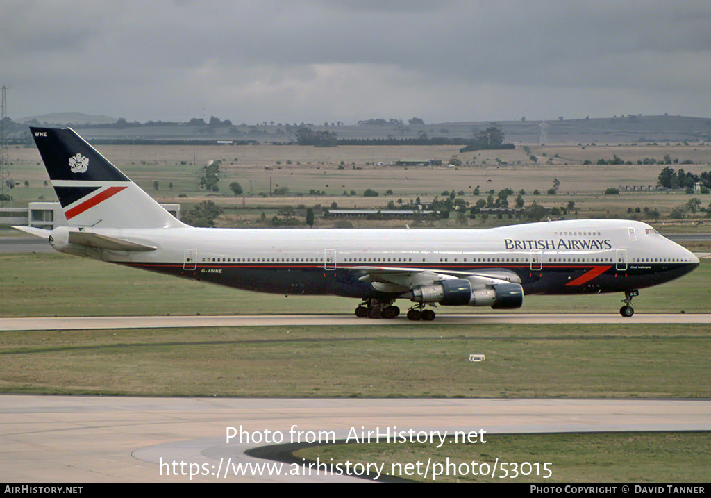 Aircraft Photo of G-AWNE | Boeing 747-136 | British Airways | AirHistory.net #53015