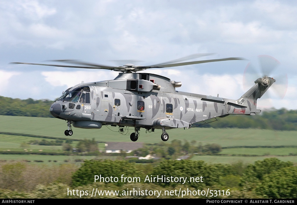 Aircraft Photo of ZH860 | EHI EH101-111 Merlin HM1 | UK - Navy | AirHistory.net #53116