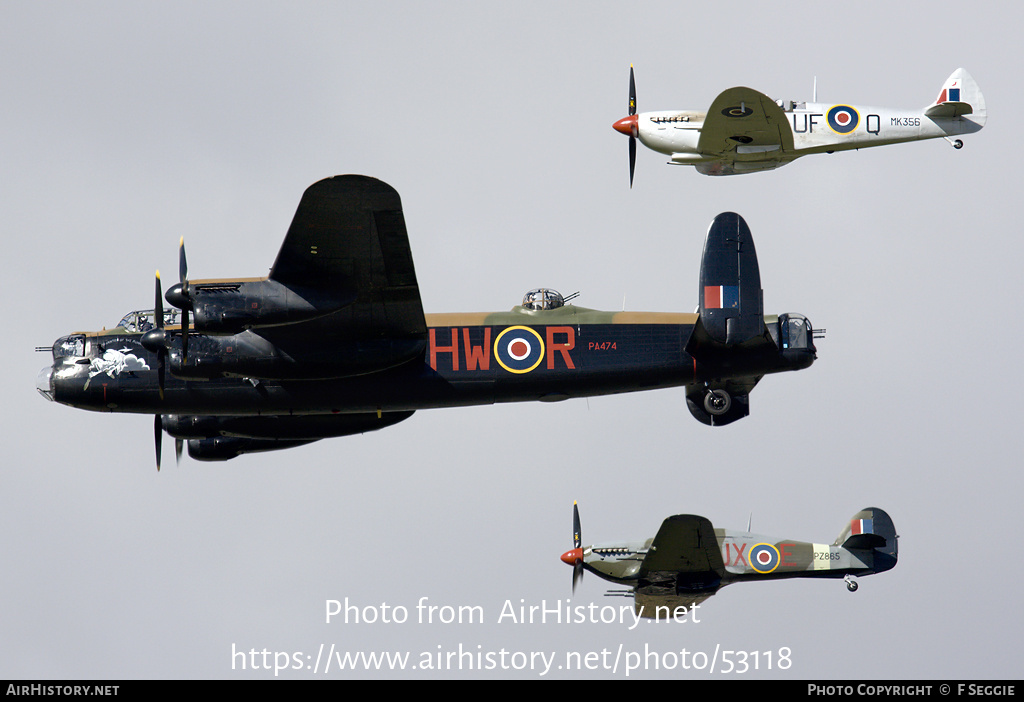 Aircraft Photo of PA474 | Avro 683 Lancaster B1 | UK - Air Force | AirHistory.net #53118