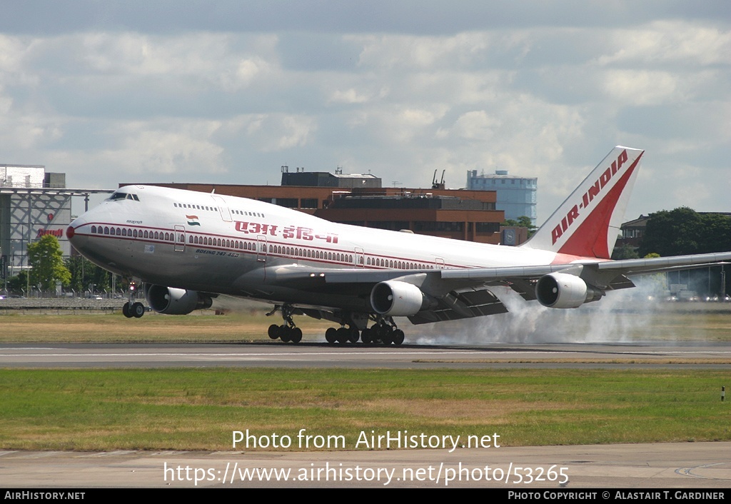 Aircraft Photo of VT-ESO | Boeing 747-437 | Air India | AirHistory.net #53265