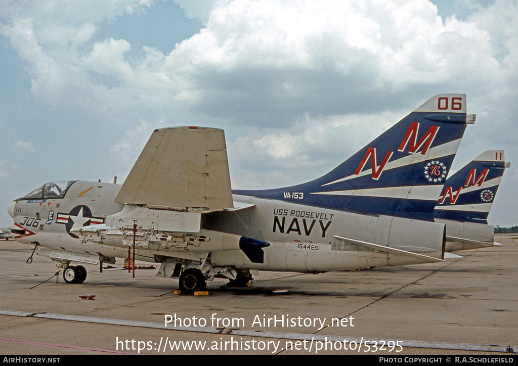 Aircraft Photo of 154465 | LTV A-7B Corsair II | USA - Navy | AirHistory.net #53295