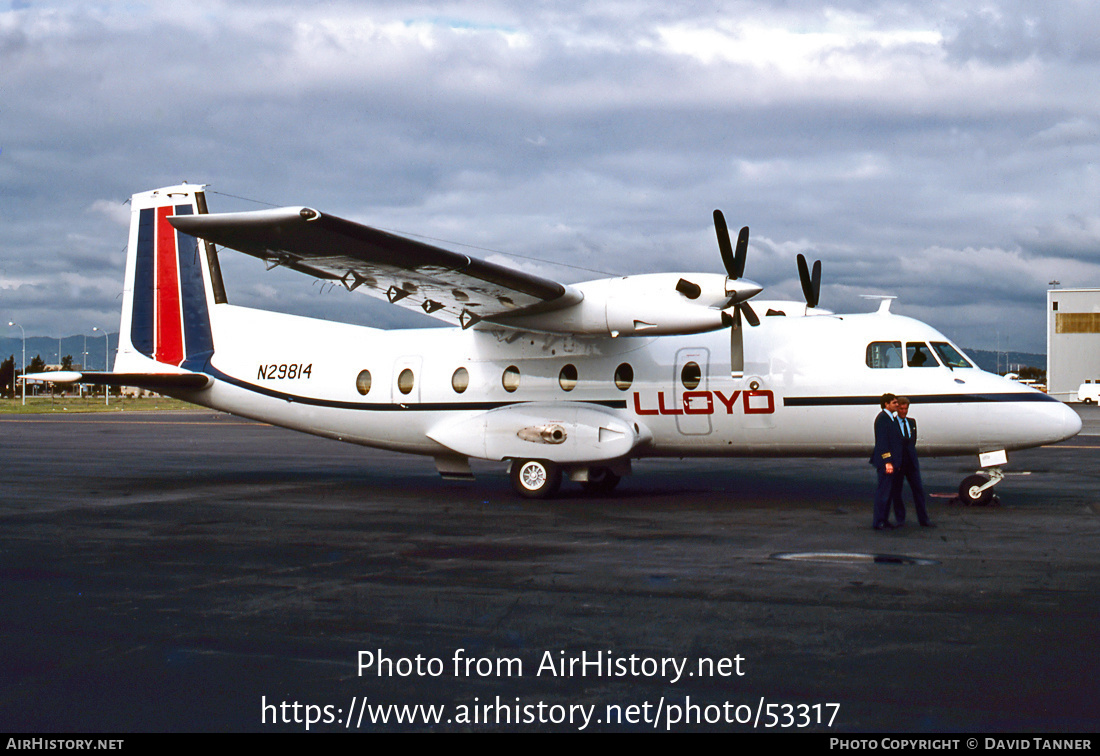 Aircraft Photo of N29814 | Frakes Mohawk 298 | Lloyd Aviation | AirHistory.net #53317