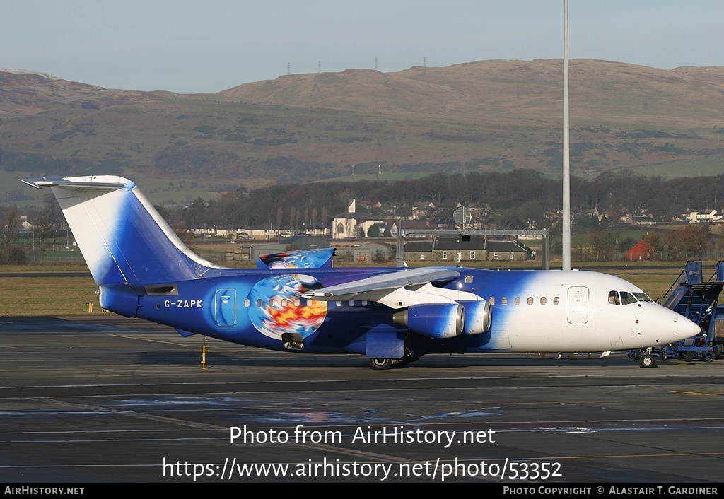 Aircraft Photo of G-ZAPK | British Aerospace BAe-146-200QC | Titan Airways | AirHistory.net #53352