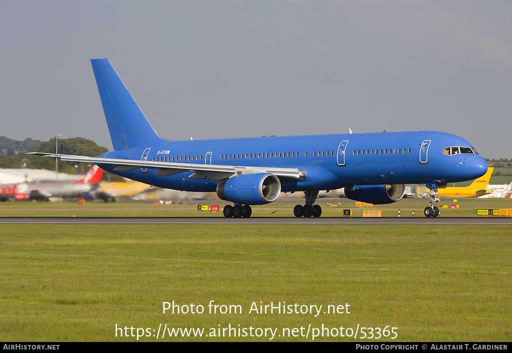 Aircraft Photo of G-STRW | Boeing 757-28A | AirHistory.net #53365