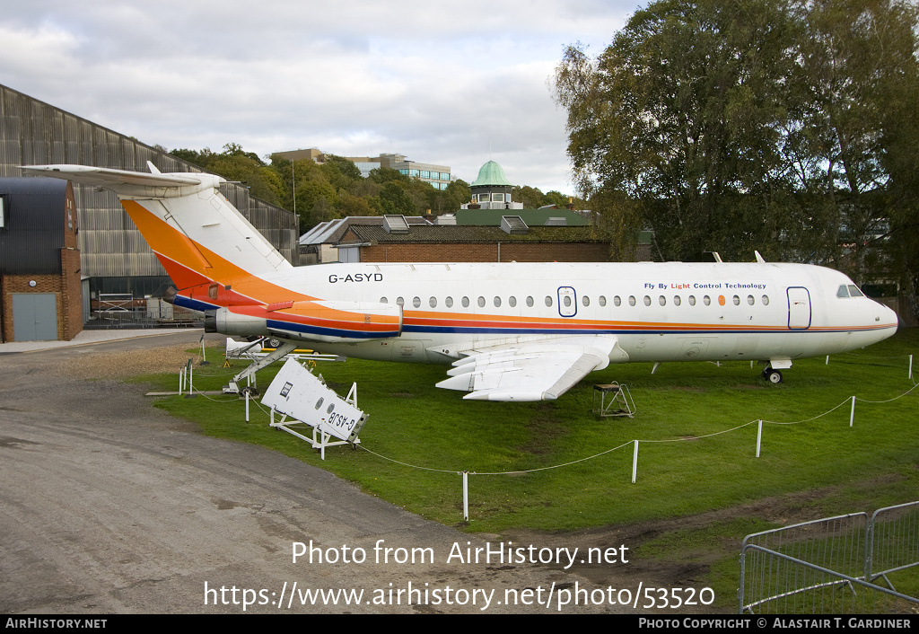 Aircraft Photo of G-ASYD | BAC 111-475AM One-Eleven | AirHistory.net #53520