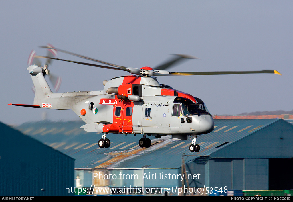 Aircraft Photo of ZR329 | AgustaWestland AW101-610 | Algeria - Navy | AirHistory.net #53548