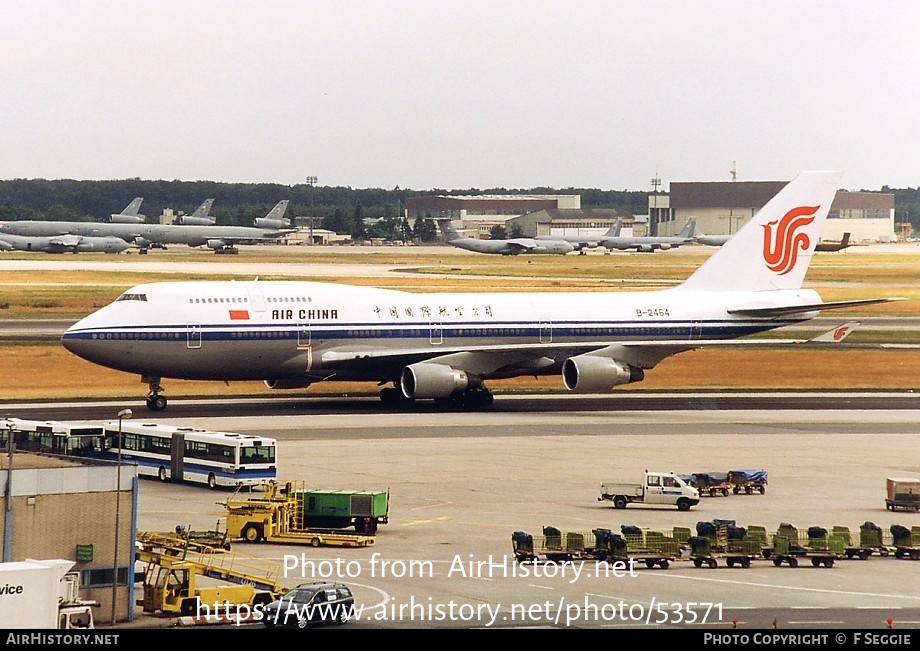 Aircraft Photo of B-2464 | Boeing 747-4J6 | Air China | AirHistory.net #53571