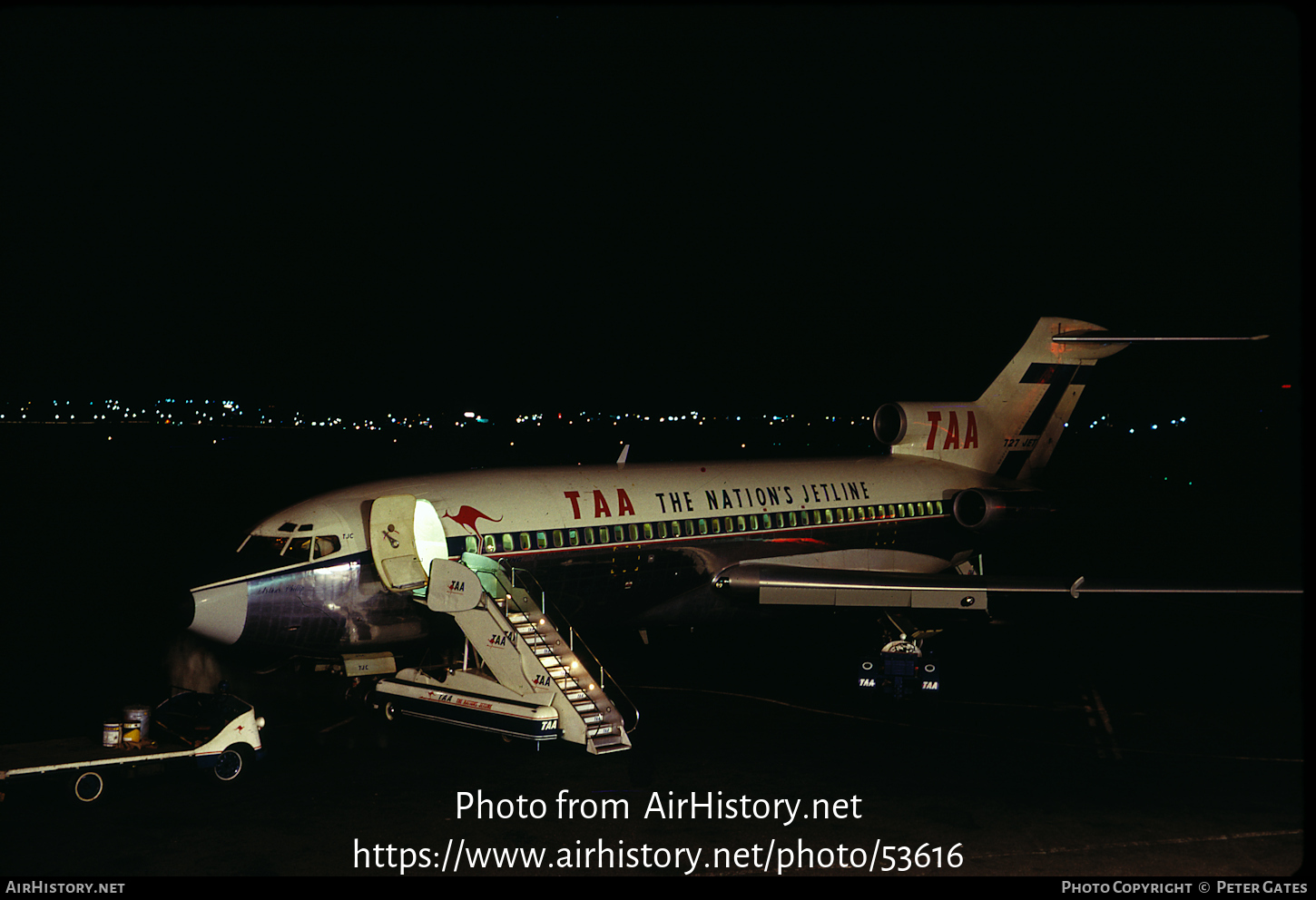 Aircraft Photo of VH-TJB | Boeing 727-76 | Trans-Australia Airlines - TAA | AirHistory.net #53616