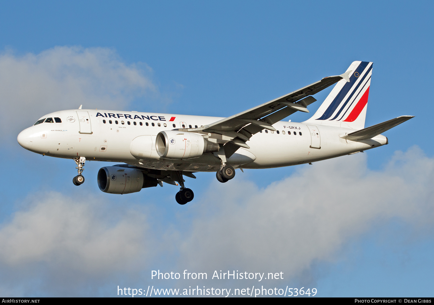 Aircraft Photo of F-GRXJ | Airbus A319-115LR | Air France | AirHistory.net #53649