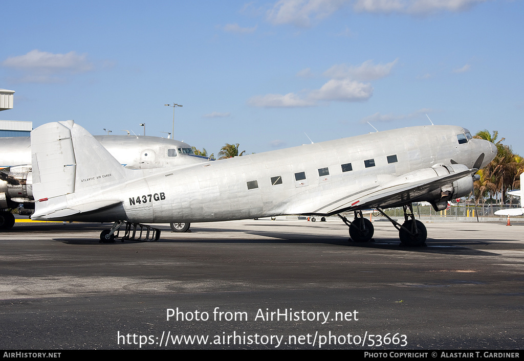 Aircraft Photo of N437GB | Douglas C-47A Skytrain | Atlantic Air Cargo | AirHistory.net #53663