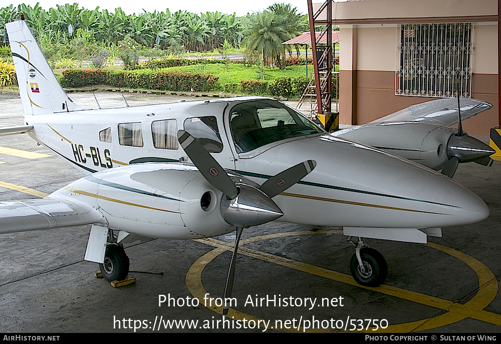 Aircraft Photo of HC-BLS | Piper PA-34-220T Seneca III | AirHistory.net #53750