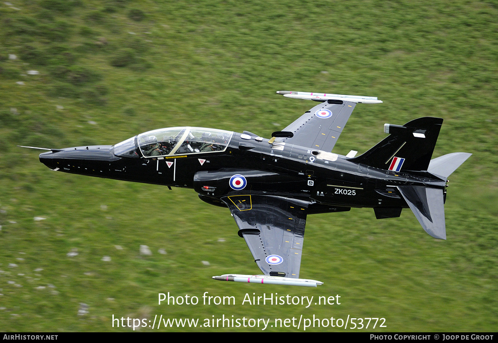 Aircraft Photo of ZK025 | BAE Systems Hawk T2 | UK - Air Force | AirHistory.net #53772