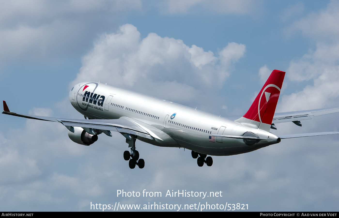 Aircraft Photo of N806NW | Airbus A330-323 | Northwest Airlines | AirHistory.net #53821