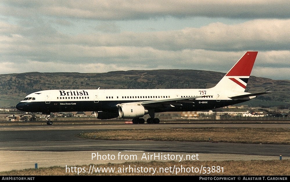 Aircraft Photo of G-BIKK | Boeing 757-236 | British Airways | AirHistory.net #53881