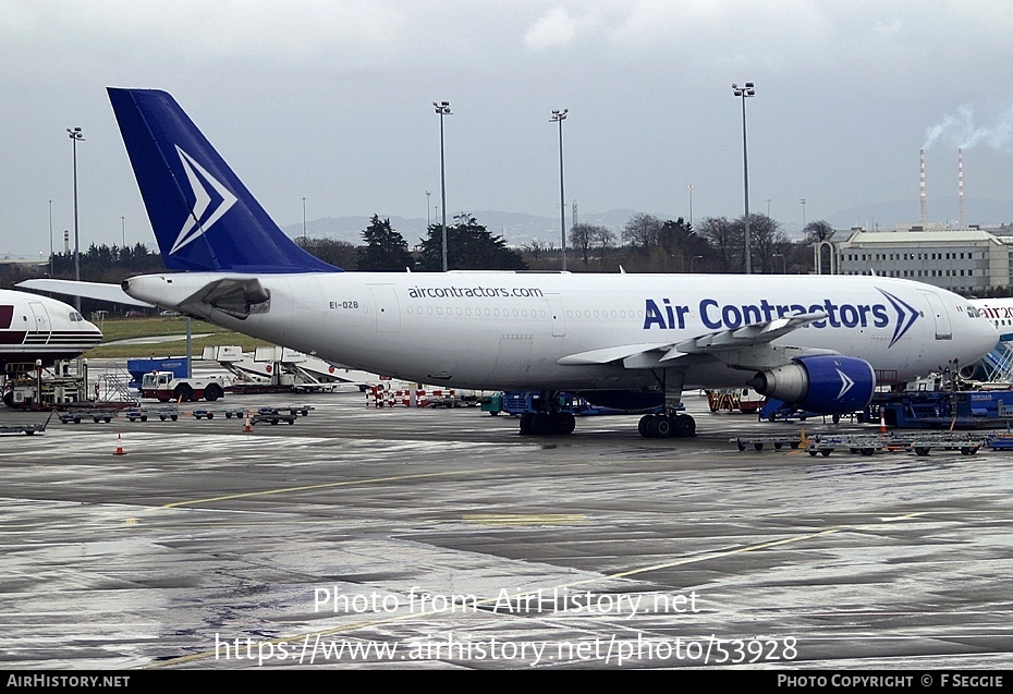 Aircraft Photo of EI-OZB | Airbus A300B4-103(F) | Air Contractors | AirHistory.net #53928