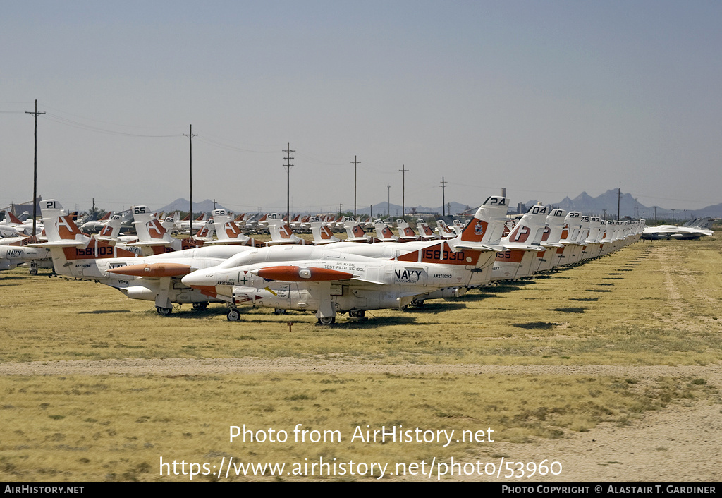 Aircraft Photo of 158330 | North American Rockwell T-2C Buckeye | USA - Navy | AirHistory.net #53960