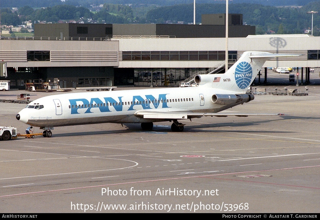 Aircraft Photo of N4739 | Boeing 727-235 | Pan American World Airways - Pan Am | AirHistory.net #53968