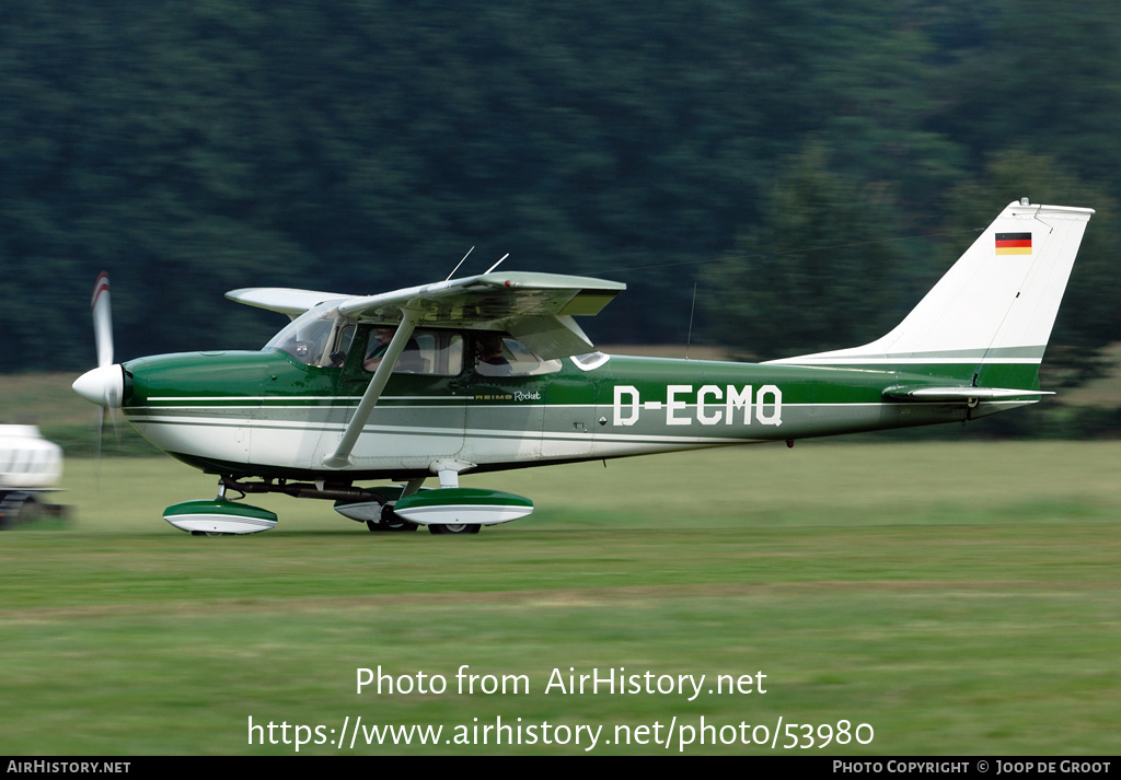 Aircraft Photo of D-ECMQ | Reims FR172H Reims Rocket | AirHistory.net #53980