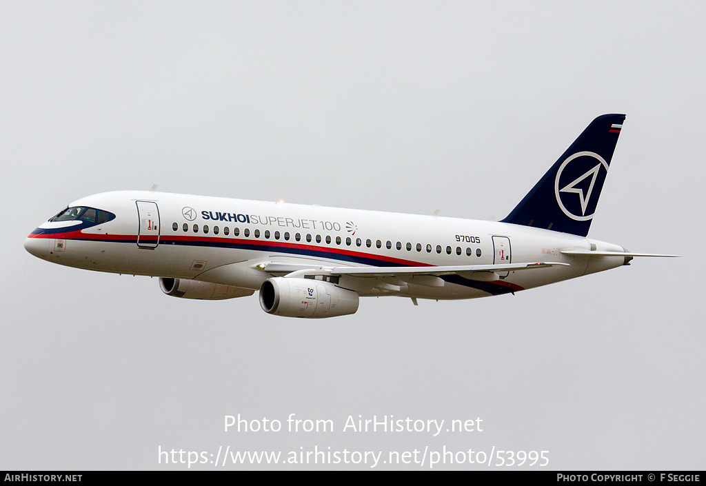 Aircraft Photo of 97005 | Sukhoi SSJ-100-95B Superjet 100 (RRJ-95B) | Sukhoi | AirHistory.net #53995