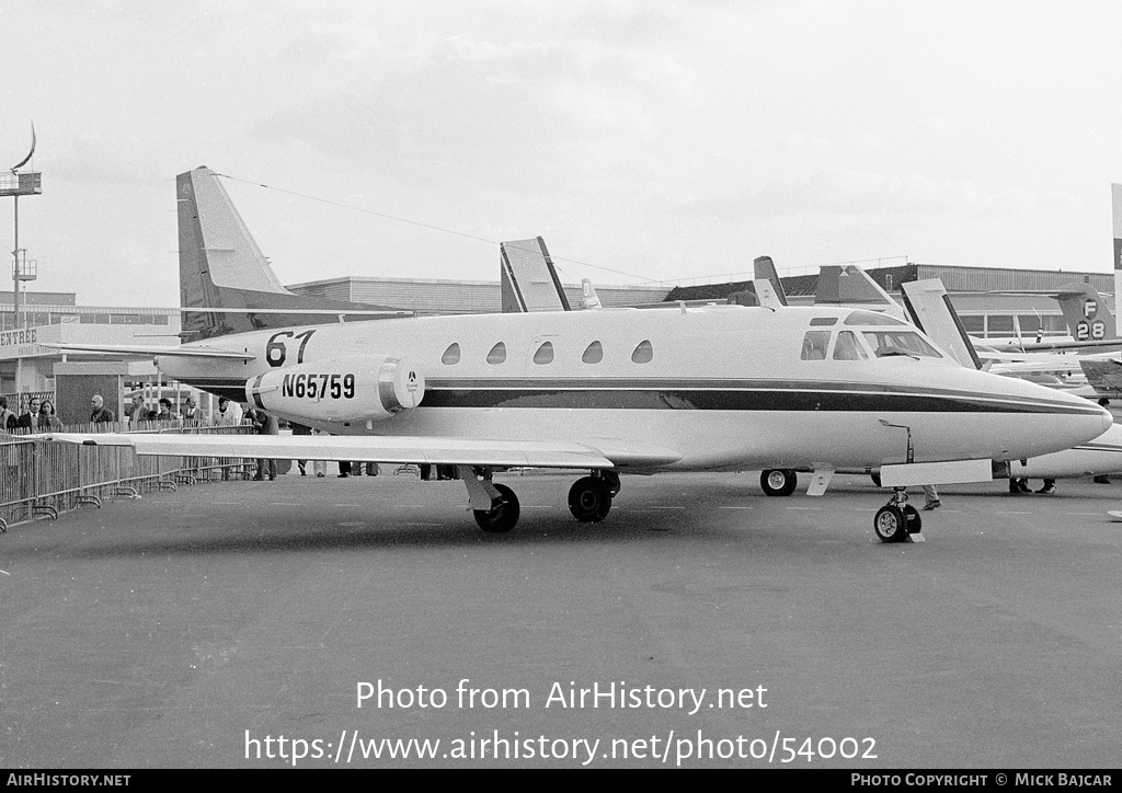 Aircraft Photo of N65759 | North American Rockwell NA-306 Sabreliner 60 | AirHistory.net #54002