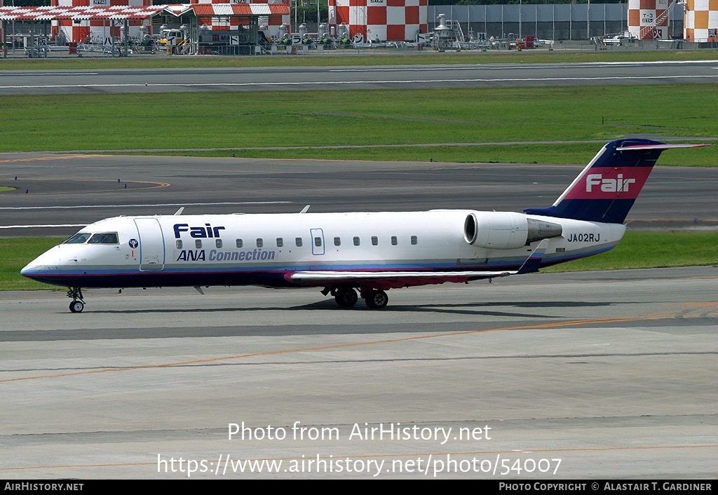 Aircraft Photo of JA02RJ | Canadair CRJ-100LR (CL-600-2B19) | Fair | AirHistory.net #54007