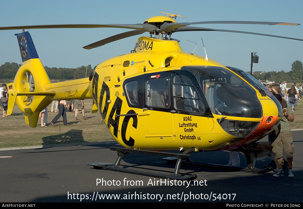 Aircraft Photo of D-HDMA | Eurocopter EC-135P-2 | ADAC Luftrettung | AirHistory.net #54017