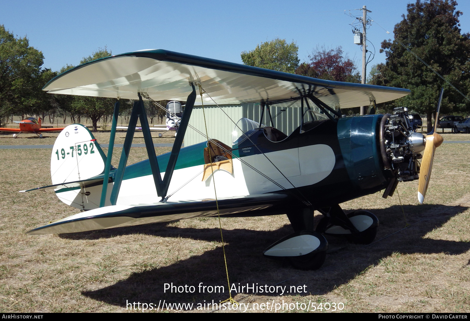 Aircraft Photo of 19-7592 | Fisher Celebrity | AirHistory.net #54030