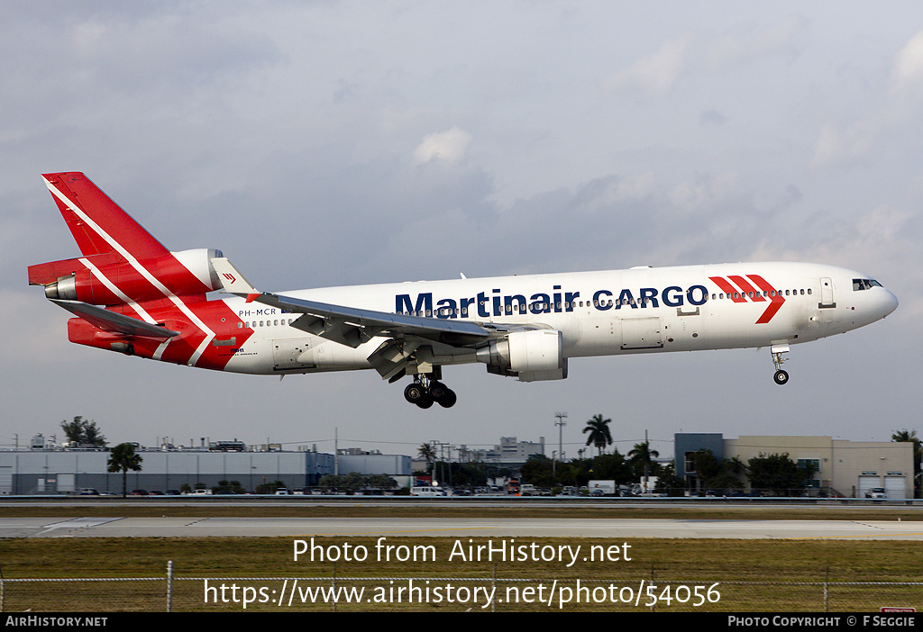 Aircraft Photo of PH-MCR | McDonnell Douglas MD-11CF | Martinair Cargo | AirHistory.net #54056