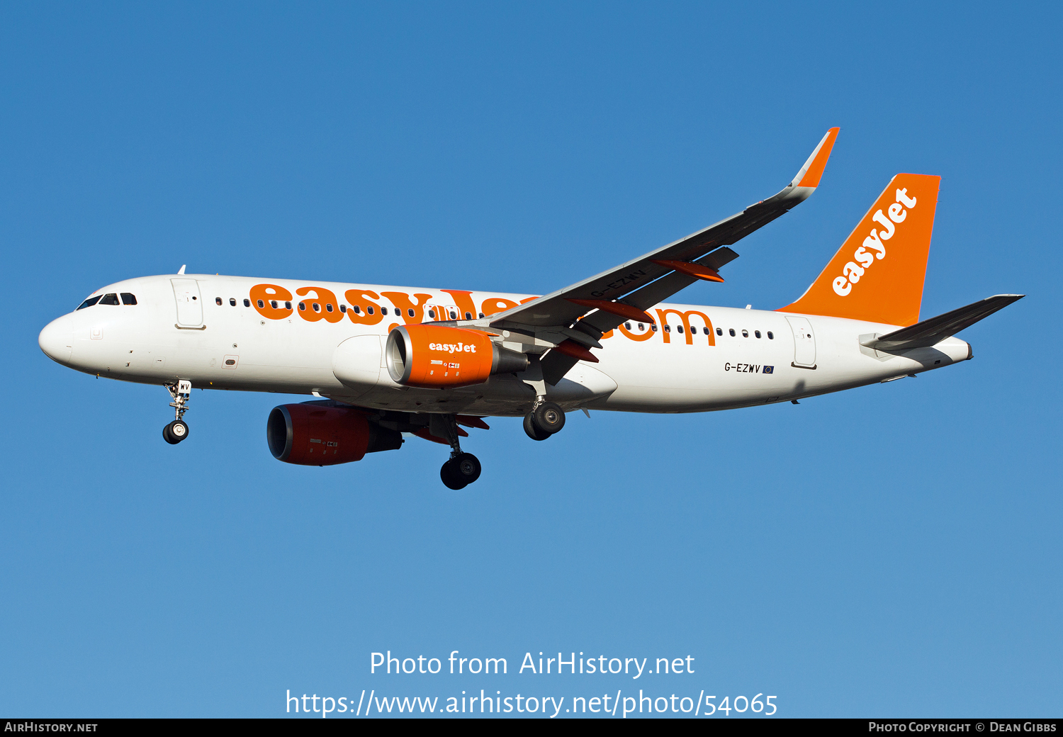 Aircraft Photo of G-EZWV | Airbus A320-214 | EasyJet | AirHistory.net #54065