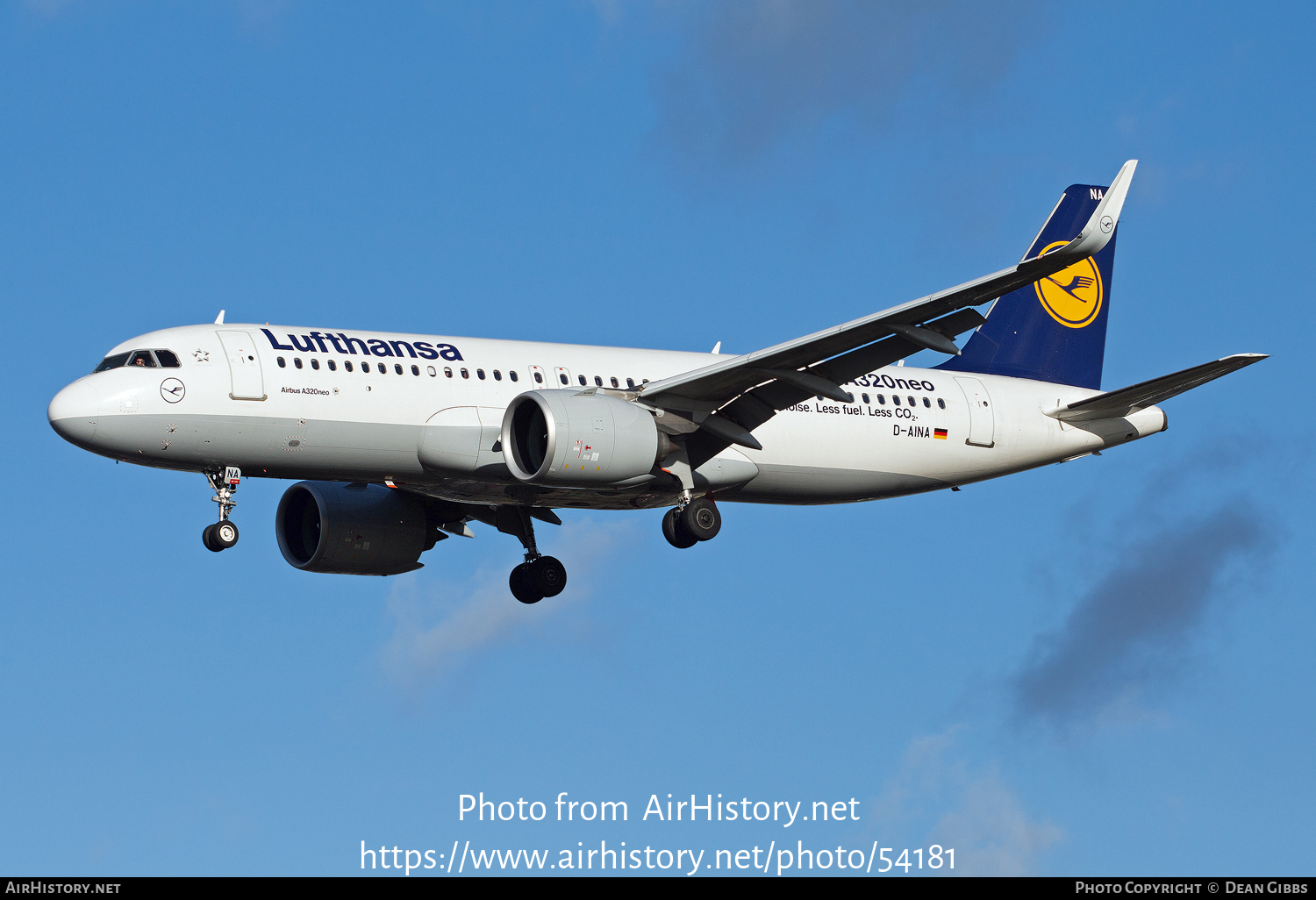 Aircraft Photo of D-AINA | Airbus A320-271N | Lufthansa | AirHistory.net #54181